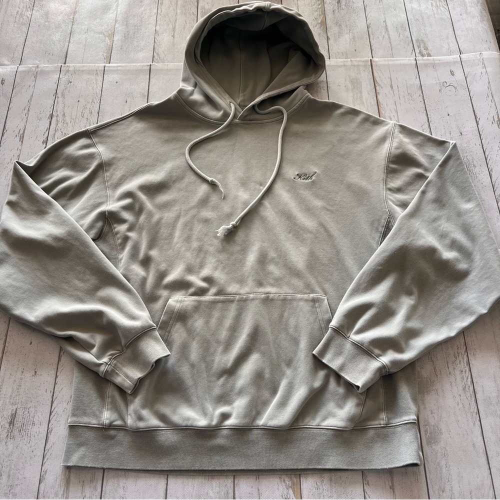 Kith Williams IIl Hoodie SS21 Astro Men’s Sz M Sage